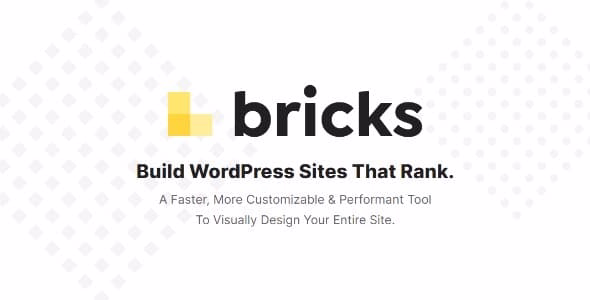 Bricks WordPress Theme con Visual Builder